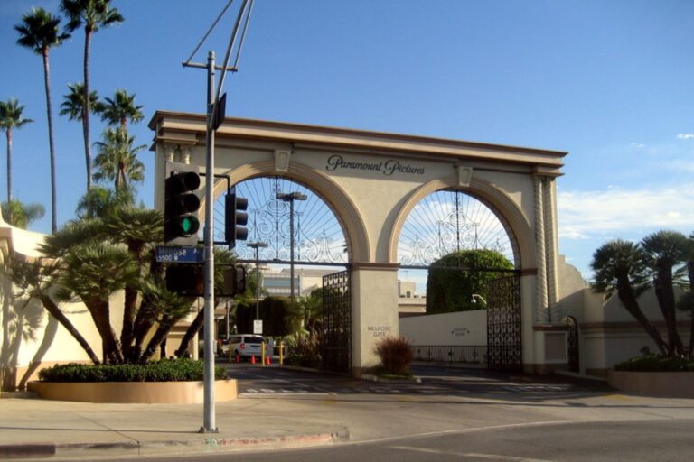 Paramount Pictures Studio Tour Melrose Avenue Los Angeles Ca
